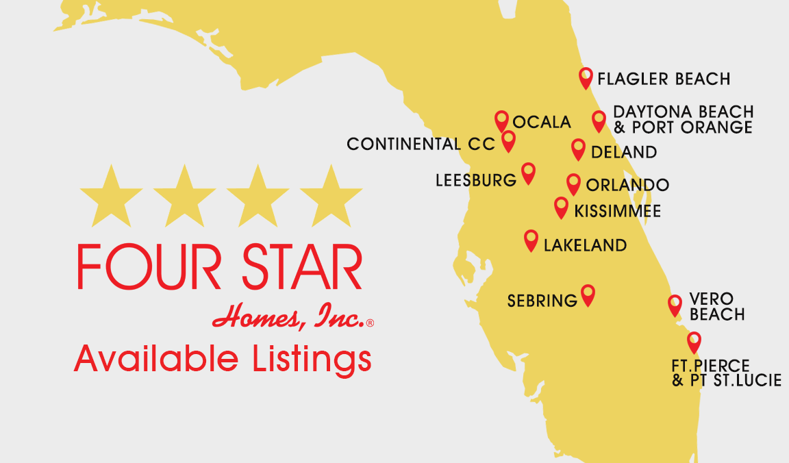 Four Star Homes Available Listings in Florida